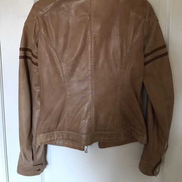 ORIGINAL Danier Leather Womens Biker Style Jacket - Picture 4 of 7